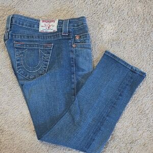 Vintagw Truw Religion Capris